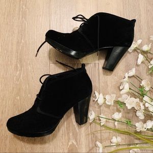 Giani Bernini 🖤 Black Suede Ankle Boots